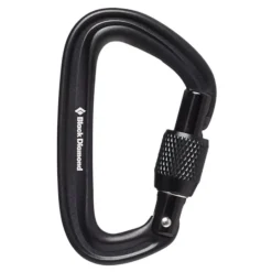 Liteforge Screwgate Carabiner Black