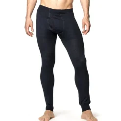 Long Johns With Fly 200 Dark Navy