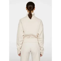 Lucia Zip Mock Neck Moonbeam