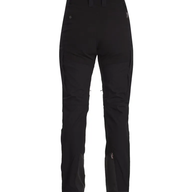 Makke High Waist Curved Pants W Short Black