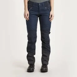Makke Pants Regular Women Light Navy