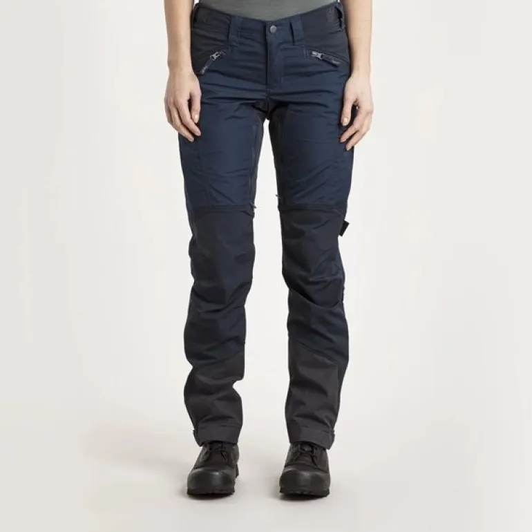 Makke Pants Regular Women Light Navy