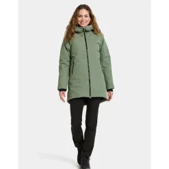 Marget Wns Parka Light Moss