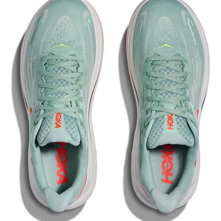 M Clifton 10 Wide Sage/Neon Flame
