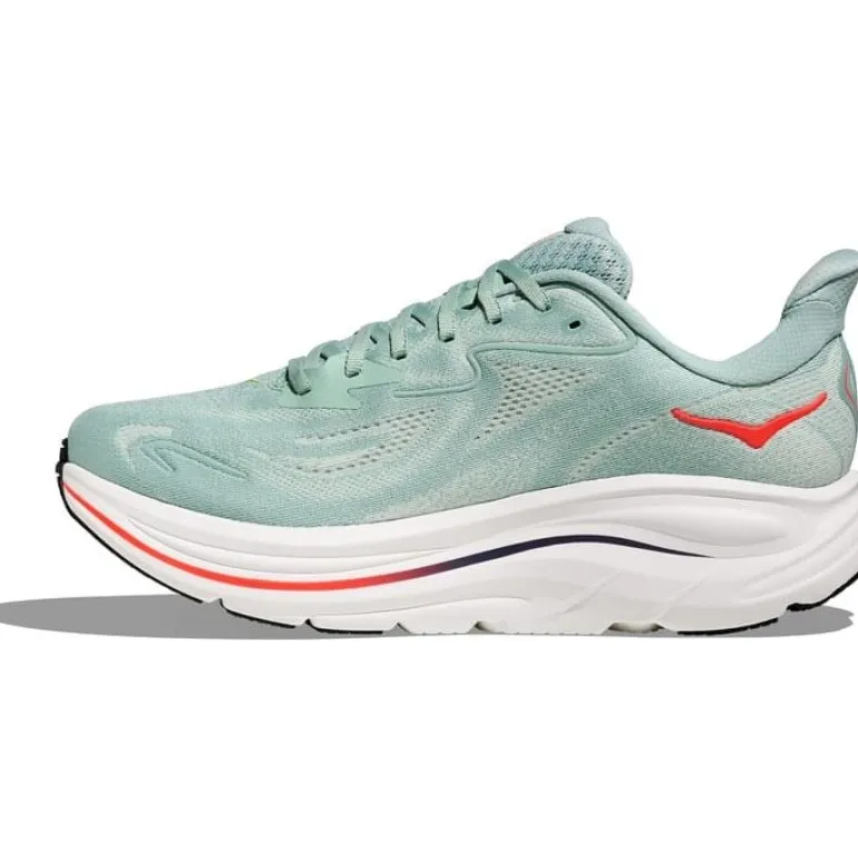 M Clifton 10 Wide Sage/Neon Flame