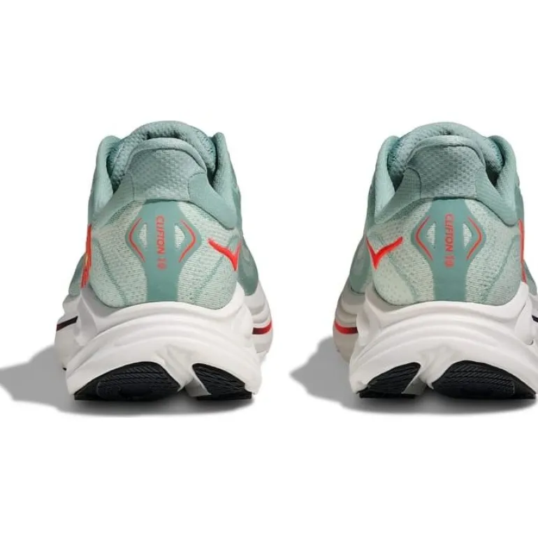 M Clifton 10 Wide Sage/Neon Flame