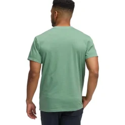 M Diamond Patch Ss Pocket Tee Laurel Green