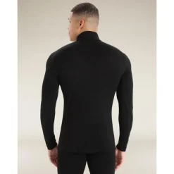 Men Merino 260 Tech LS Half Zip Black