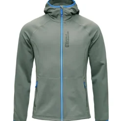 Men's Skiers Fleece Hood Gray Green