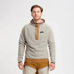 Men's Vertical Hood Ginger Beige