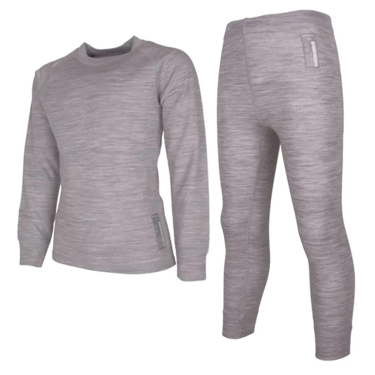 Merino Set Greymelange