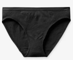 Merino Sport Seamless Bikini Boxed Black