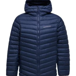 M Frost Down Hood Jacket Blue Shadow