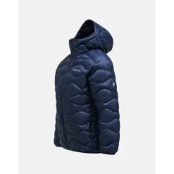 M Helium Down Hood Jacket Blue Shadow