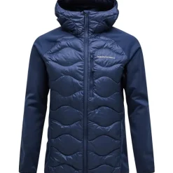 M Helium Down Hybrid Hood Blue Shadow