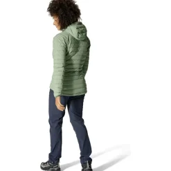 Microlight Windstopper Hoody Wmns Dark Fig Green