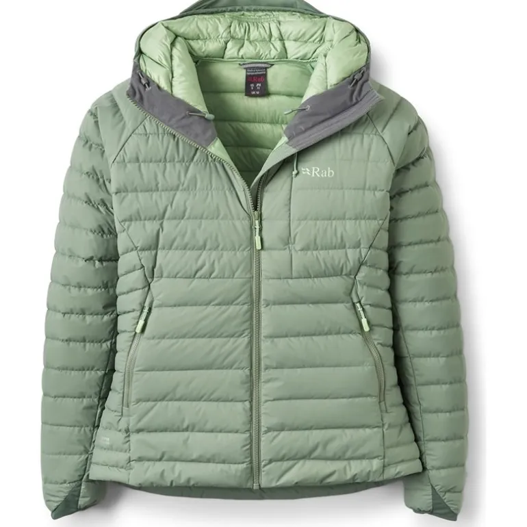 Microlight Windstopper Hoody Wmns Dark Fig Green