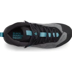 Mission Leather Mid WP Approach Shoes Wo Steel Grey/Costal Blue