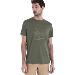 M Mer 150 Tech Lite III SS Tee Sunset Ca Loden