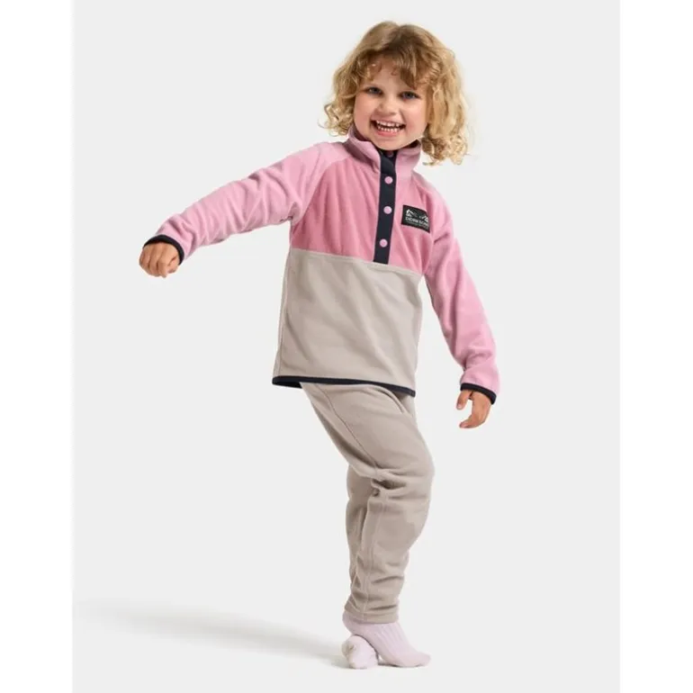 Monte Kids Half Bu 5 Heather Pink