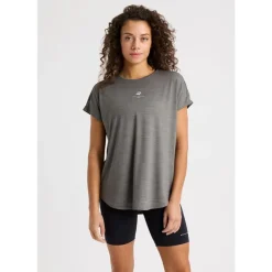 Motion Loose Tee Gunmetal