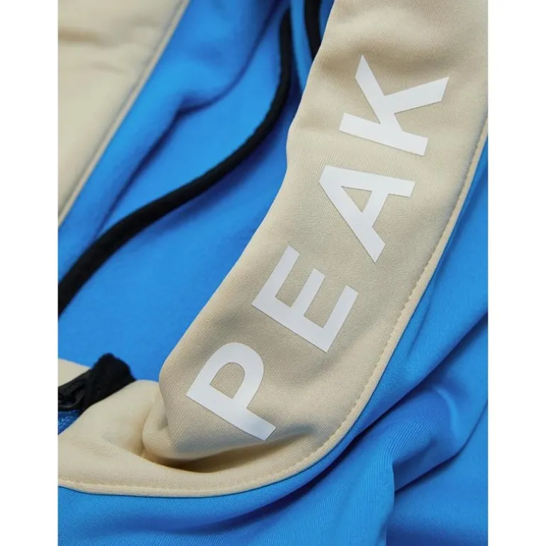 M Rider Zip Hood Brilliant Blue/Sand Fog