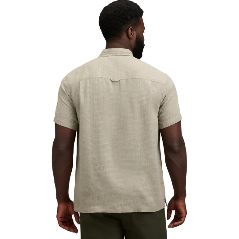 M Scenic Route Ss Shirt Pine Smoke-Chalk