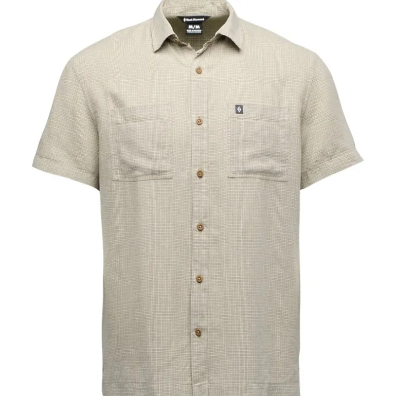 M Scenic Route Ss Shirt Pine Smoke-Chalk