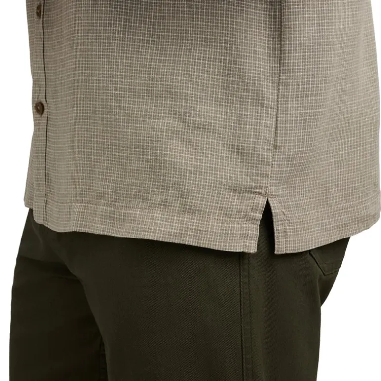 M Scenic Route Ss Shirt Pine Smoke-Chalk