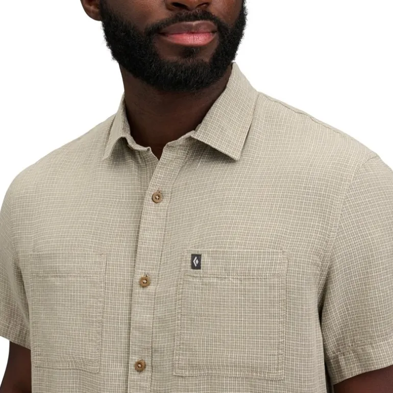M Scenic Route Ss Shirt Pine Smoke-Chalk