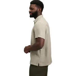 M Scenic Route Ss Shirt Pine Smoke-Chalk