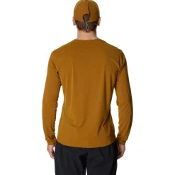 M's Pace Air LS Tee Greenish Gold