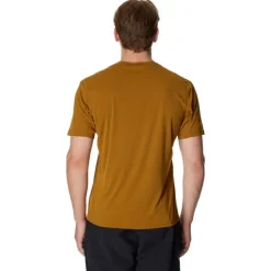 M's Pace Air Message Tee Greenish Gold / Houdini Logo