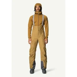 M's Rollercoaster Bib Pants Greenish Gold