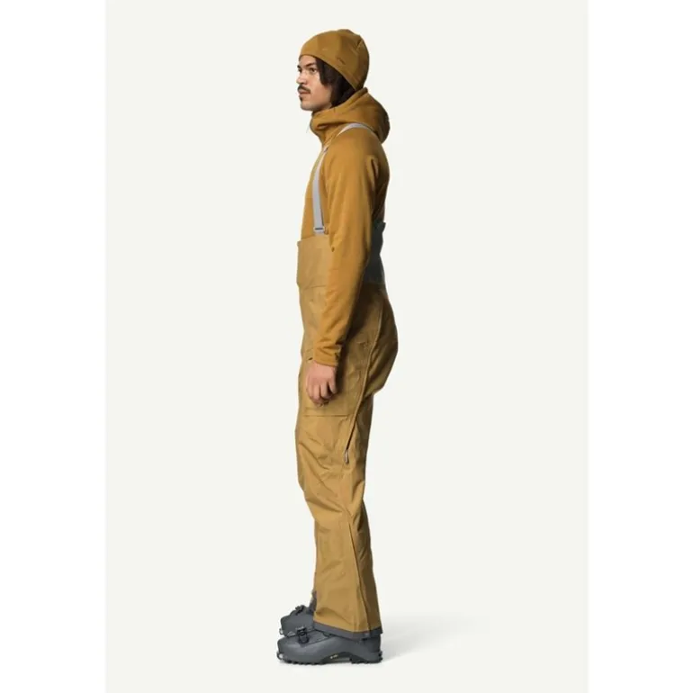 M's Rollercoaster Bib Pants Greenish Gold