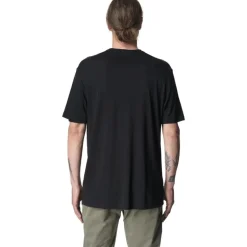M's Tree Message Tee True Black / Houdini