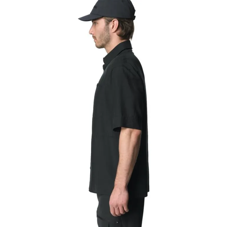 M's Tree Shortsleeve Shirt True Black Light