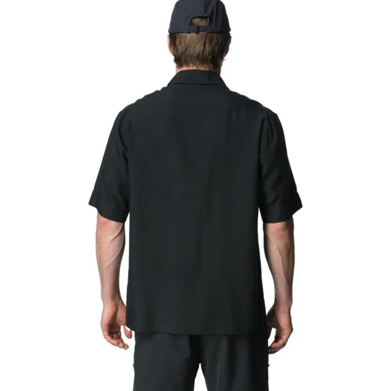 M's Tree Shortsleeve Shirt True Black Light