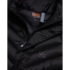 M Övik Down Anorak Emerald Green And Carbon Black