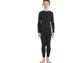 200 Oasis LS Crew Top Kids Black