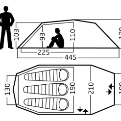 Oppland 3 (3.0) PU Tent