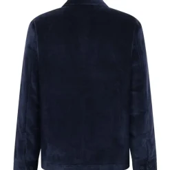 Organic Cotton Corduroy Overshirt GOTS Night Sky