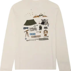 Organic Cotton Long sleeved T-shirt GOTS Egret