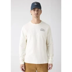 Organic Cotton Long sleeved T-shirt GOTS Egret