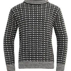 Original Islender Wool Sweater Anthracite/Offwhite