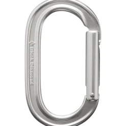 Oval Keylock Carabiner Polished