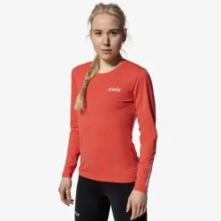 Pace NTS Long Sleeve Baselayer Top W Cayenne