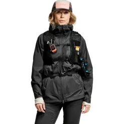 Padje Light Vent Jacket W Charcoal