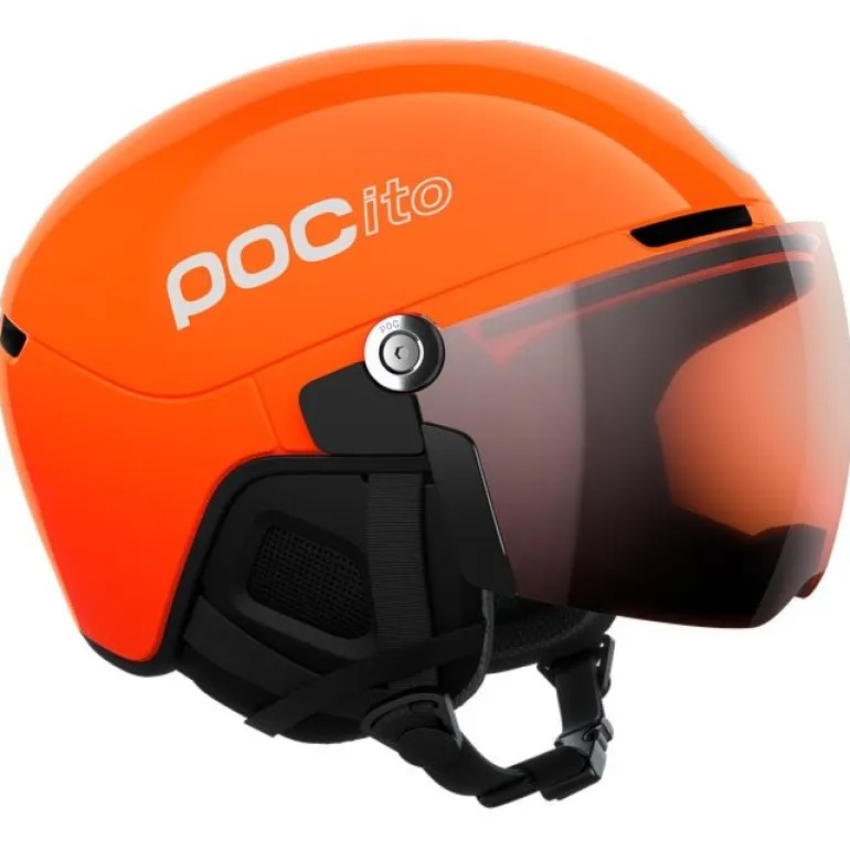 POCito Obex Visor Fluorescent Orange/Clarity Pocito/P