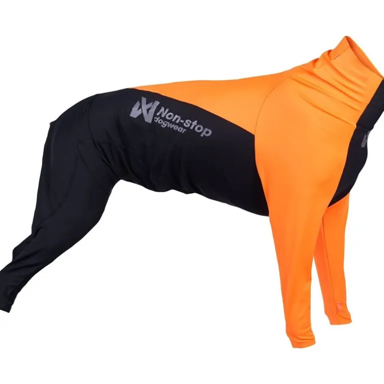 Protector dog suit M Orange/Black